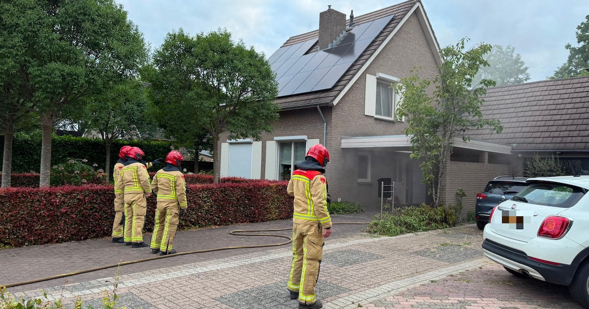 Keukenbrand in woning in Gemert, straat tijdelijk afgezet