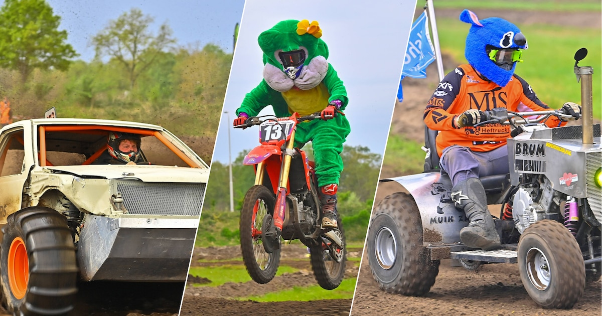 Aanrijding met fotograaf, confetti tot in je onderbroek en een roze varken op wielen: welkom bij de 