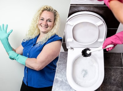 In elke wc zit hardnekkige kalk en urinesteen, zo maak je dat schoon