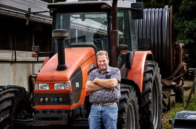 Boer Wim laat zich door Russen niet afschrikken; hij gaat vrienden in Oekraïne hart onder de riem steken