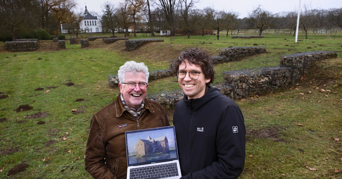 Soerendonkse hobby-onderzoekers in ban van oude kasteel Cranendonck: ‘We blijven interessante vondst