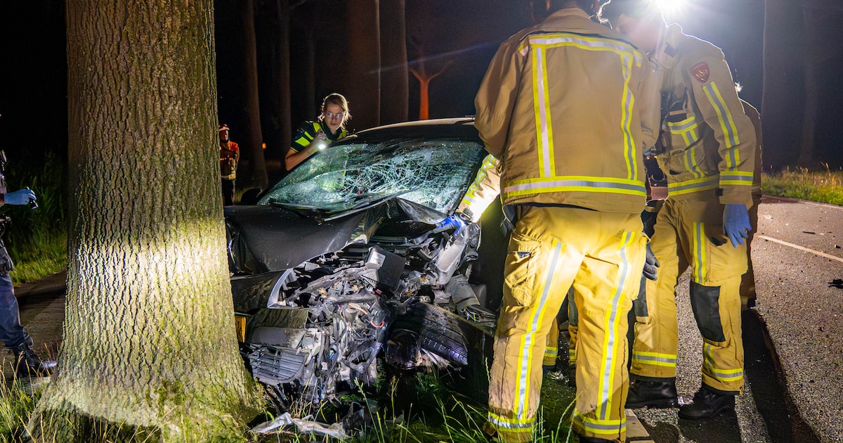 Automobilist gewond na botsing tegen bomen in Bakel | Regio