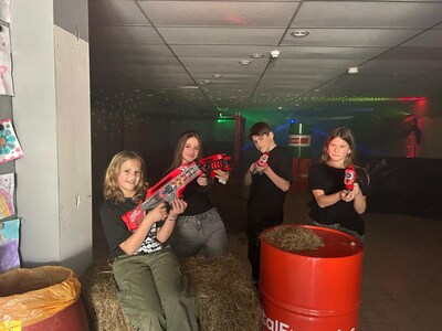 Lasergamen in oude supermarkt; Gaos maakt het waar