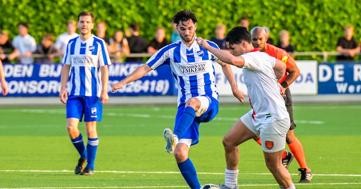 Almkerk slikt tegen vierdedivisionist VOC in extra tijd de gelijkmaker: ‘We putten kracht uit onze v