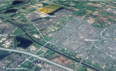 Start bouw 325 nieuwe woningen in De Groote Wielen Noord vanaf 2027