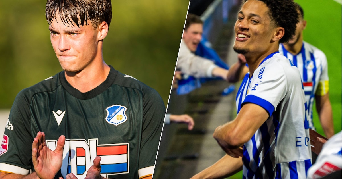 18 en 19 jaar, het centrale duo van FC Eindhoven is wel erg jong: ‘Met alleen ervaring kom je er ook