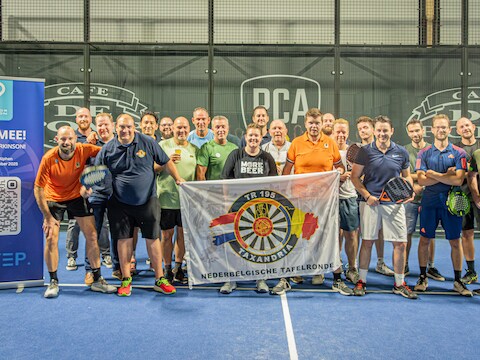 Padel4Parkinson levert 4.000 euro op voor het goede doel