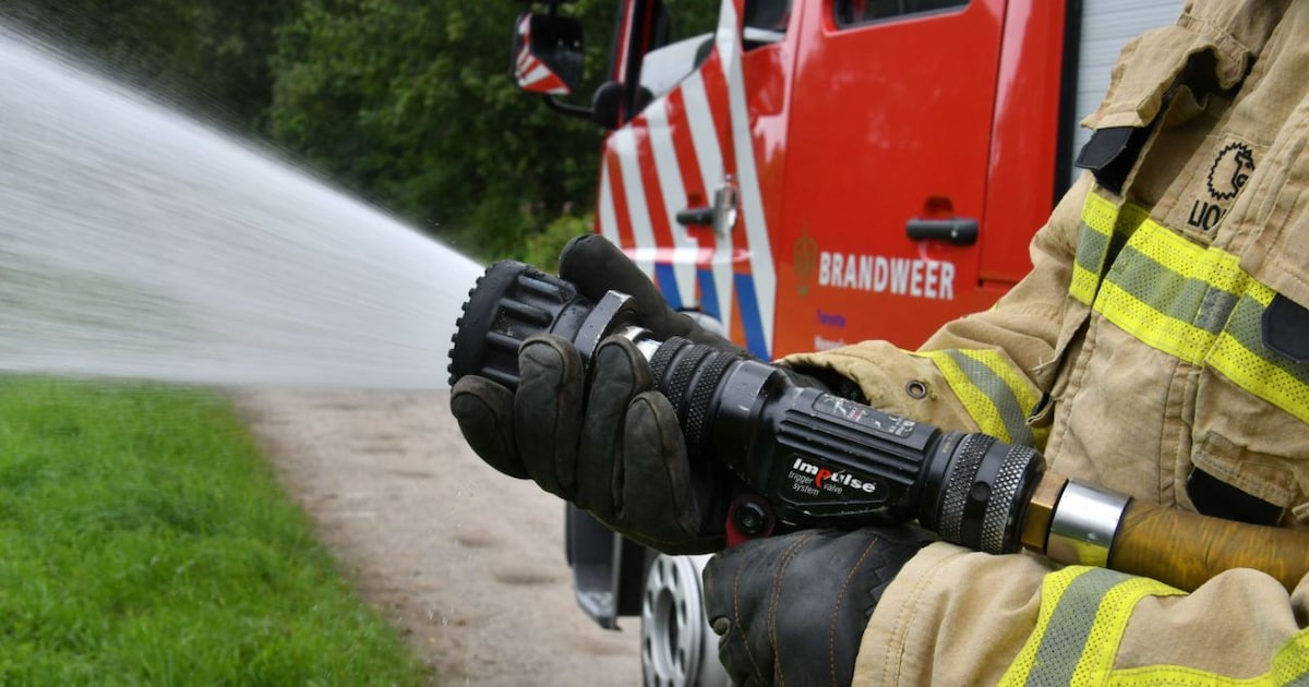 Buitenbrand op Cavallilaan in Eindhoven