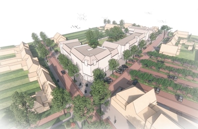 Aldi in Nuenen verhuist tóch niet, bouw van ruim 80 woningen in centrum plots onzeker