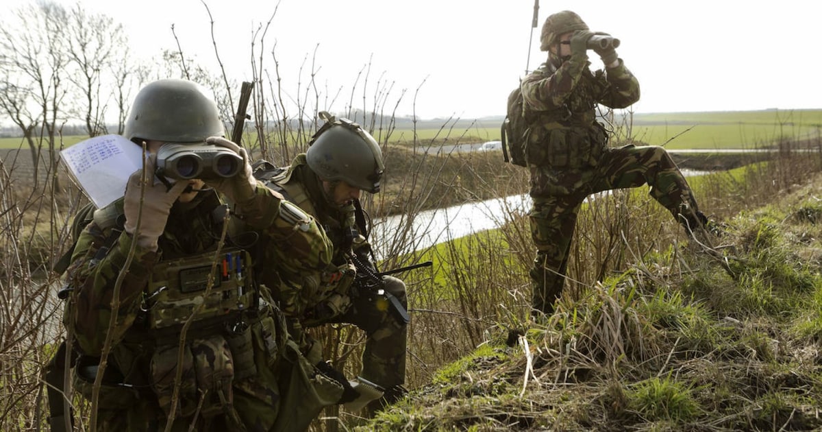 Koninklijke Landmacht oefent in Veldhoven