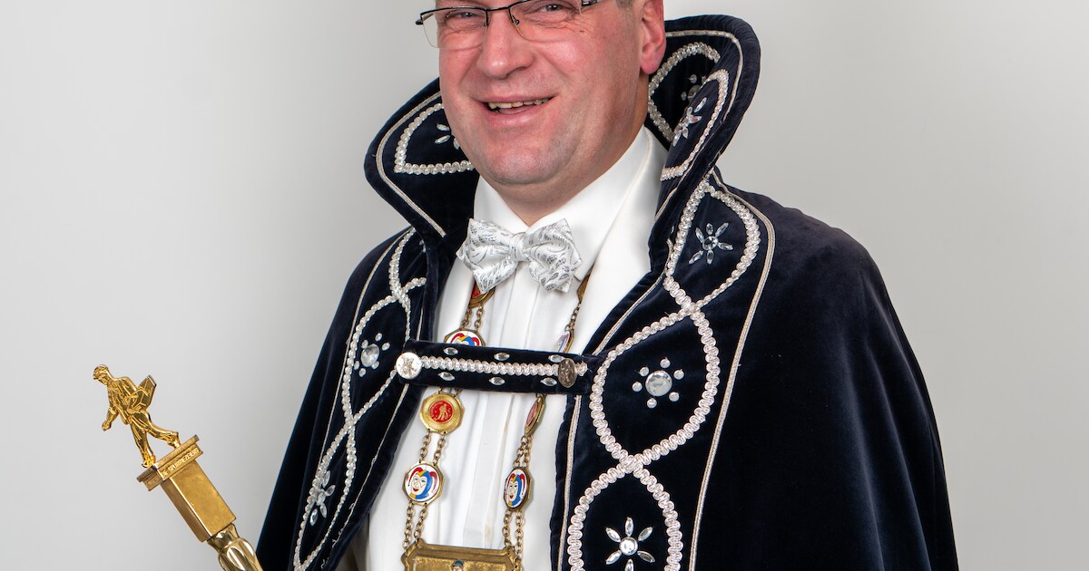 Ralf Gijsbers is prins Ralf d’n Uurste van Spurrieland