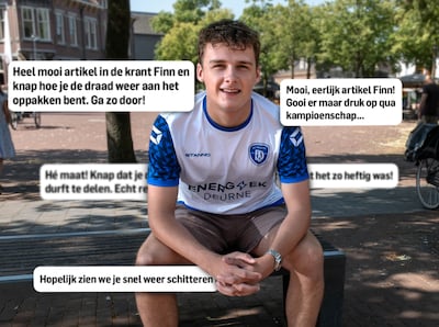 Finn (23) uit Deurne overstelpt met reacties na zijn openhartige verhaal; specialisten en lotgenoten melden zich