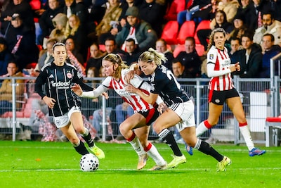 Heerlijk Europa Cup-avondje PSV Vrouwen eindigt in mineur: ‘Alles gegeven, maar het was niet goed genoeg’