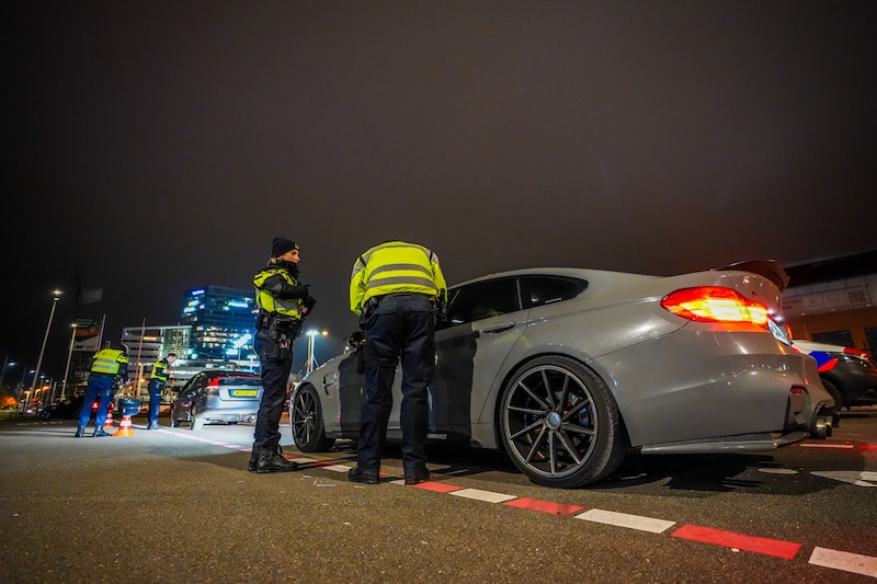 Meerdere bestuurders werden gecontroleerd.