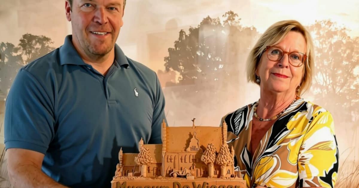 Museum De Wieger ontvangt maquette van Stichting Vrienden van De Wieger