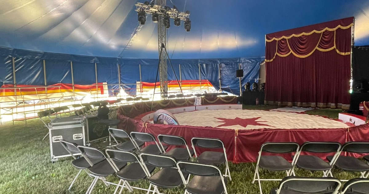 Op bloedhete dag circus in Bladel, zo pakken ze het aan