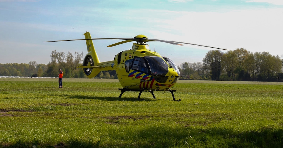Man gewond bij werkzaamheden in Aarle-Rixtel: leiding onder hoge druk klapt