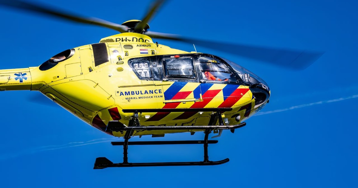 Reanimatie op Heezerenbosch in Heeze, traumahelikopter gealarmeerd