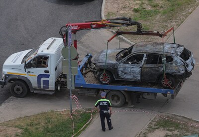 Auto-ontploffing in militaire wijk in Moskou, best