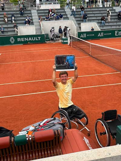 Helmonder Niels Vink wint Roland Garros en is nu regerend ti