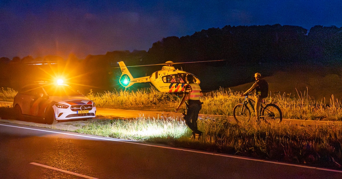 Man verwondt zichzelf bij ongeluk in Gemert, traumahelikopter landt in de buurt