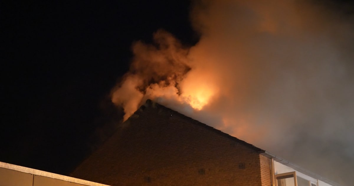 Politie houdt verdachte aan (26) voor woningbrand in Oosterhout, mogelijk sprake van brandstichting