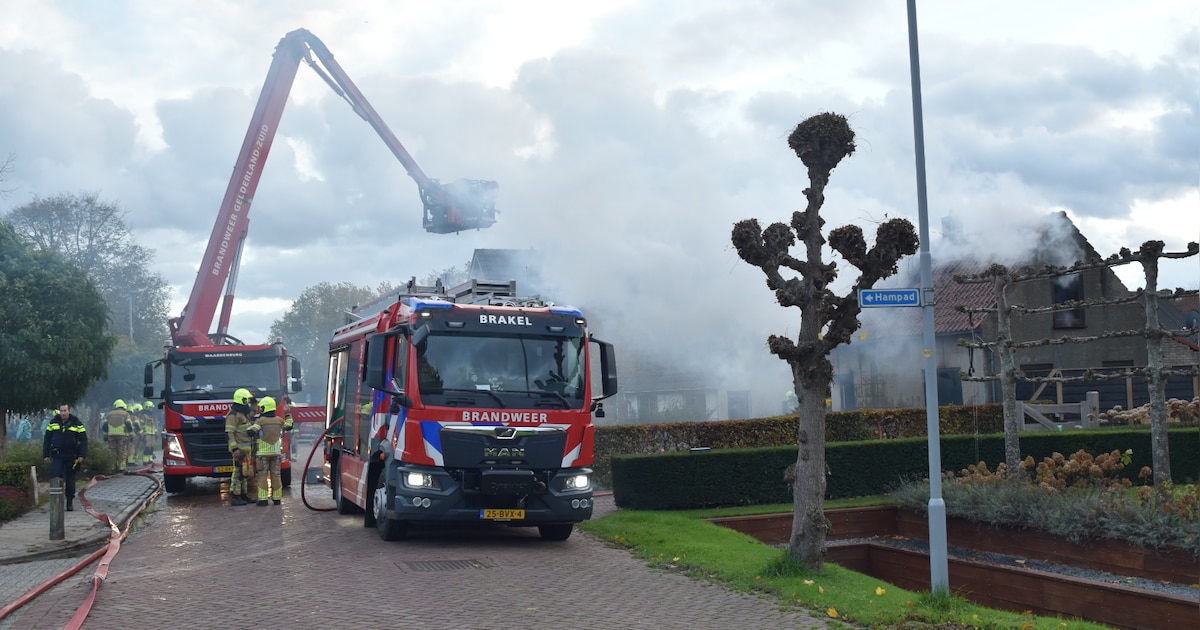 87-jarige bewoner overleden bij woningbrand in Zuilichem