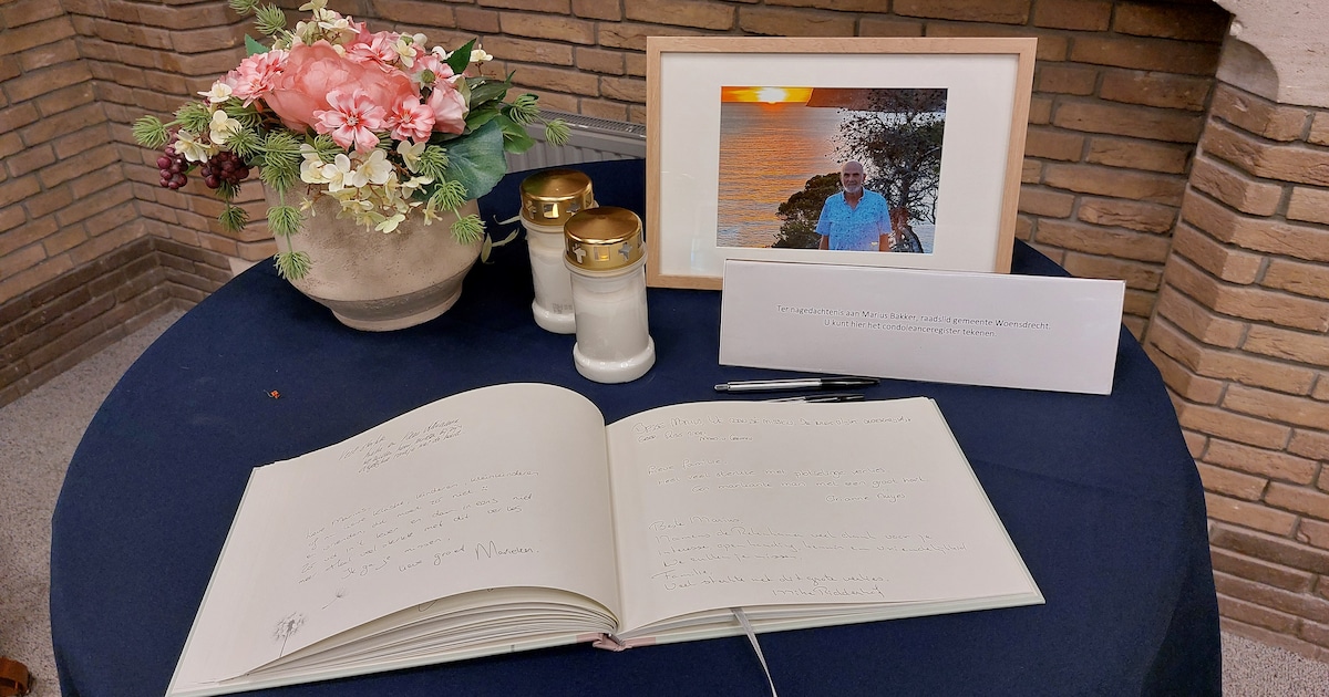 Warme woorden voor warm persoon, Woensdrecht herdenkt VVD-raadslid Marius Bakker: ‘Een enorm gemis’