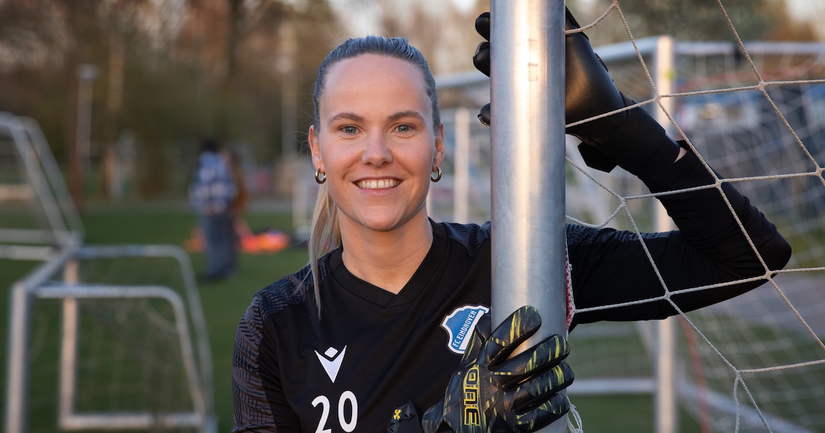 Jade Adan, betrouwbaar slot op de deur bij FC Eindhoven, houdt het ...