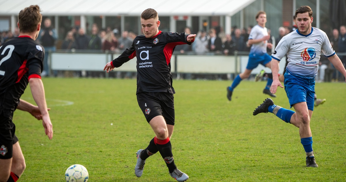 The Gunners ziet voorsprong verdampen, Olympia’60 breekt heel laat door muur Berkdijk heen