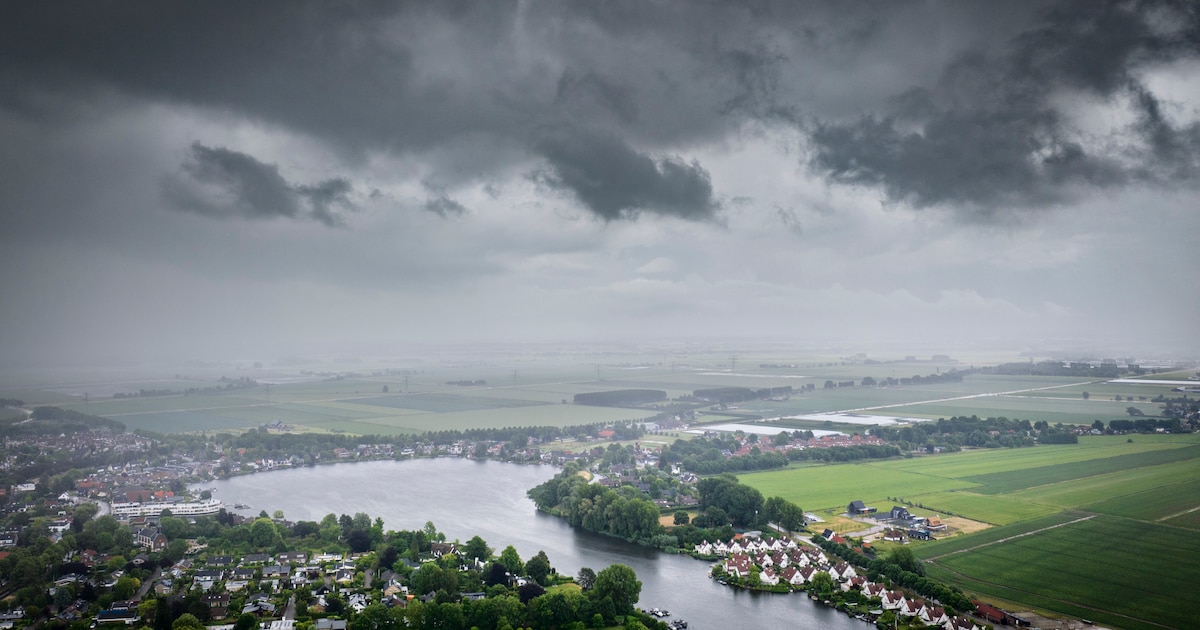 Code geel aangekondigd voor het hele land: mogelijk hagelstenen van 2 ...