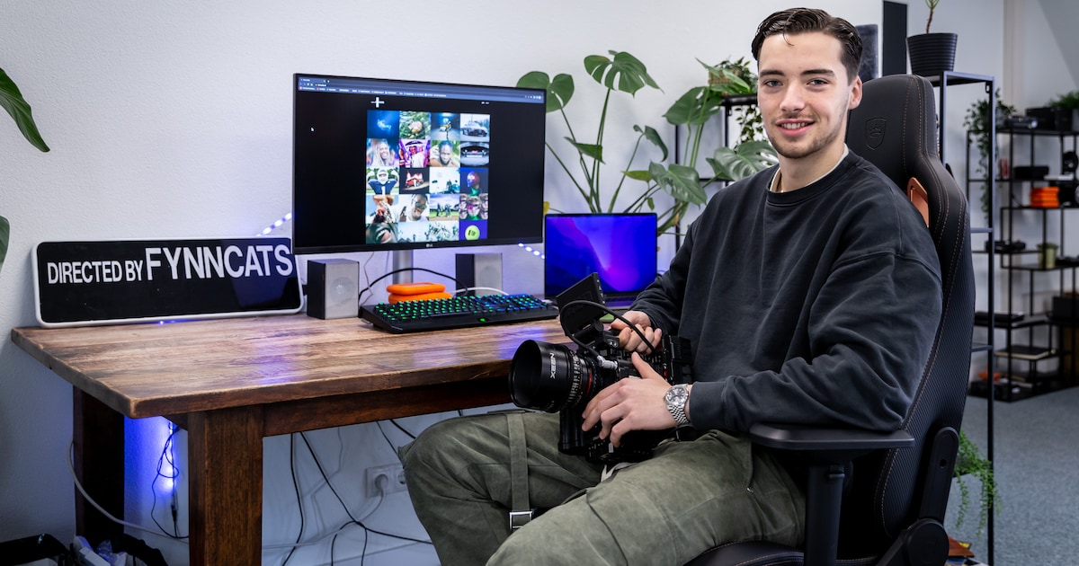Fynn (21) maakt kunst van zijn videoclips: ‘Meer dan alleen billen ...