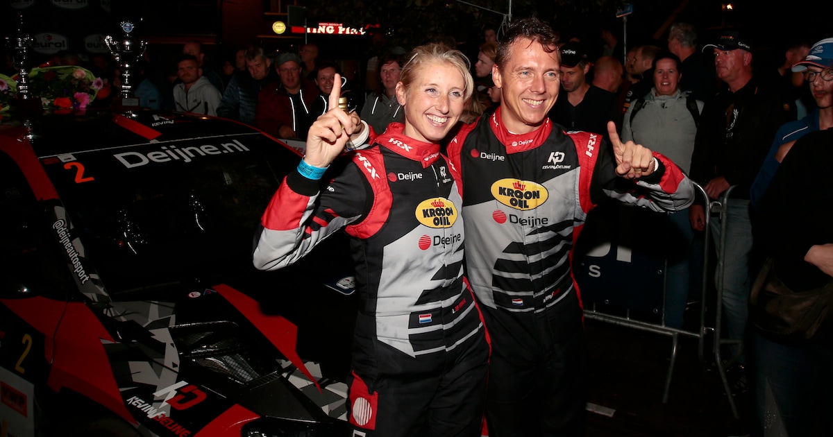 Kevin van Deijne knalt naar rallytitel: ‘Als ik het zie afglijden ...