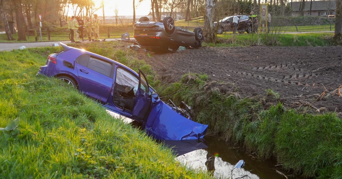 Twee gewonden (13 en 16) bij botsing op kruising in Milheeze