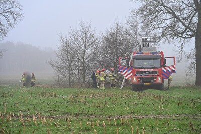 Wandelaar met hond hoort hulpgeroep: man vast in drijfzand bij Ulvenhout