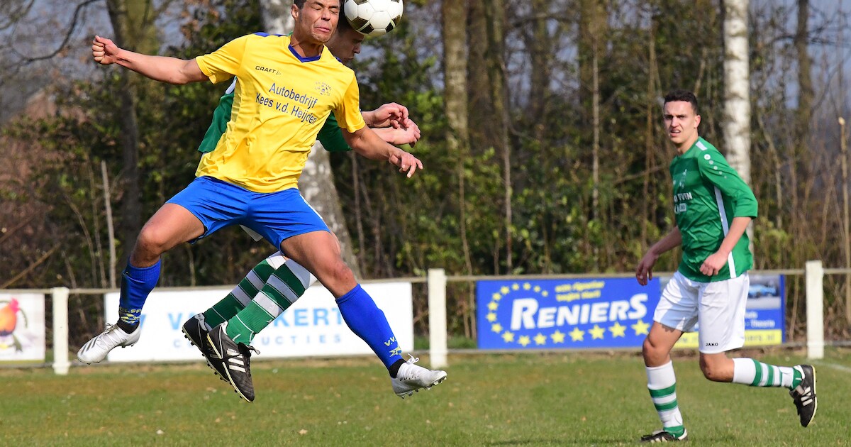 Hulsel wacht nog altijd op eerste winst; Spoordonkse Boys verliest maar maakt het koploper moeilijk