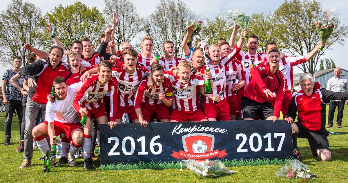 Spoordonkse Boys pakt kampioenschap na zinderende slotfase tegen Viola