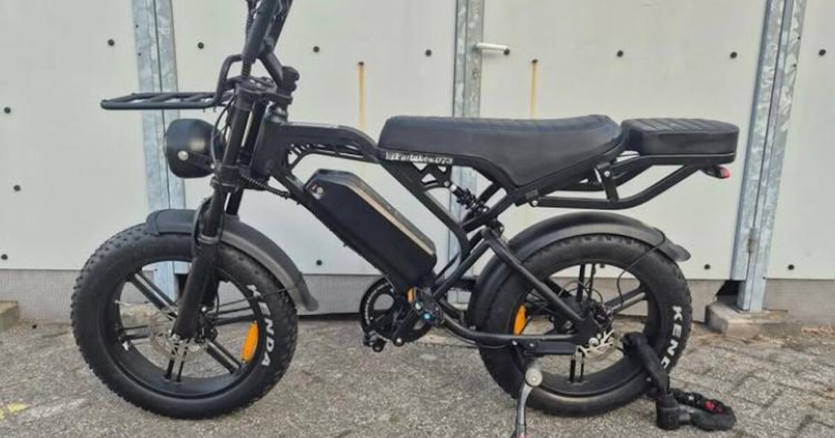 Fatbike wordt s’nachts door Den Bosch gesleept onder verdachte omstandigheden