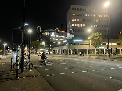 Omgeving Spoorlaan Tilburg korte tijd zonder stroom, verkeerslichten uitgevallen