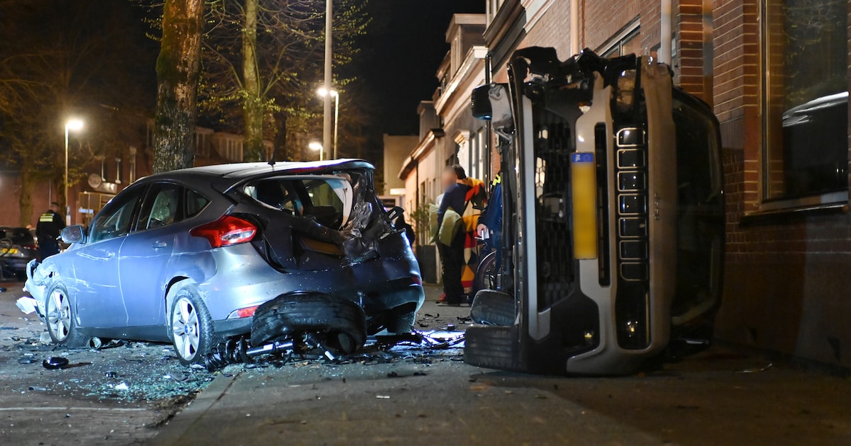 Oorzaak ravage in Breda: auto reed veel te hard en werd gelanceerd door ...