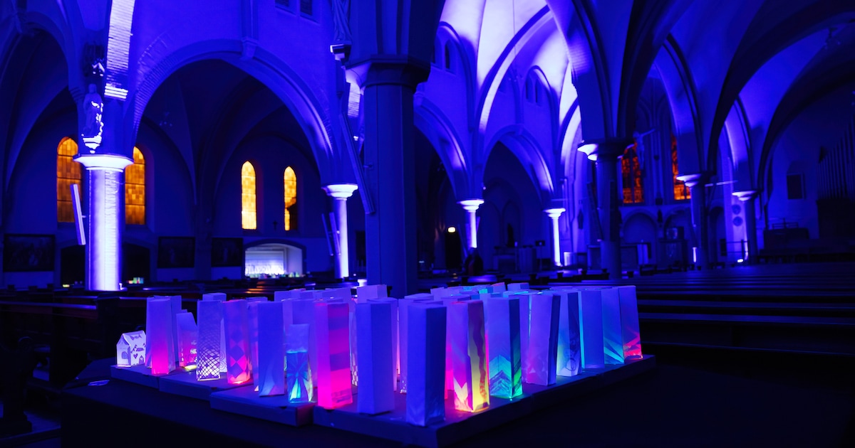 Glow zet nu ook Veldhoven in de schijnwerpers: ‘Dit verlicht en verbindt ons dorp’