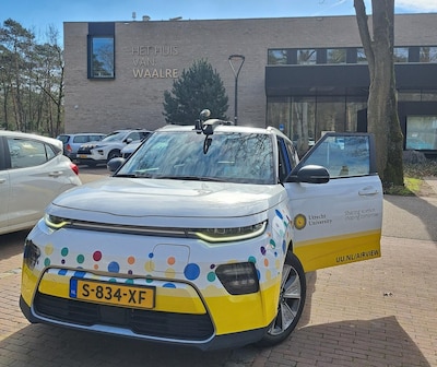 Meetauto krijgt versterking van bestelbus die nóg beter luchtvervuiling meet