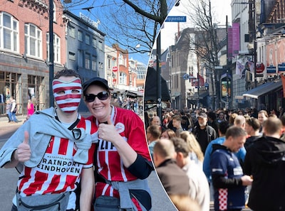 LIVE PSV | Druk op Stratumseind voor mogelijke titel PSV, nog ruimte op Wilhelminaplein