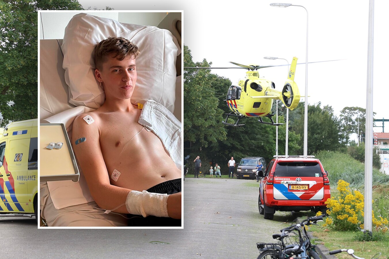 Het gaat gruwelijk mis tijdens bijbaan van Albert-Jacob (16): in een ...