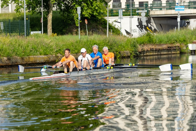Eindhovense zilveren olympiër Harry Droog (80) roeit nu wereldrecords ...