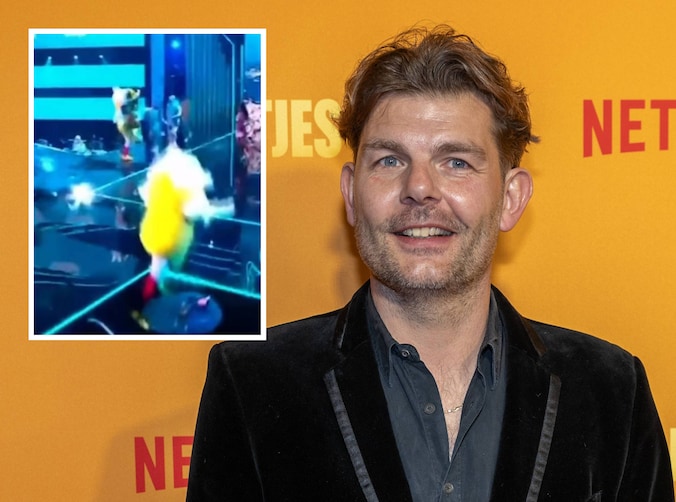 Sander Lantinga had 2,5 maand open wond na deelname Masked Singer ...