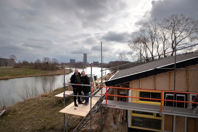 Bouw van Mrs Park verloopt voorspoedig, hippe horecazaak aan het water ...