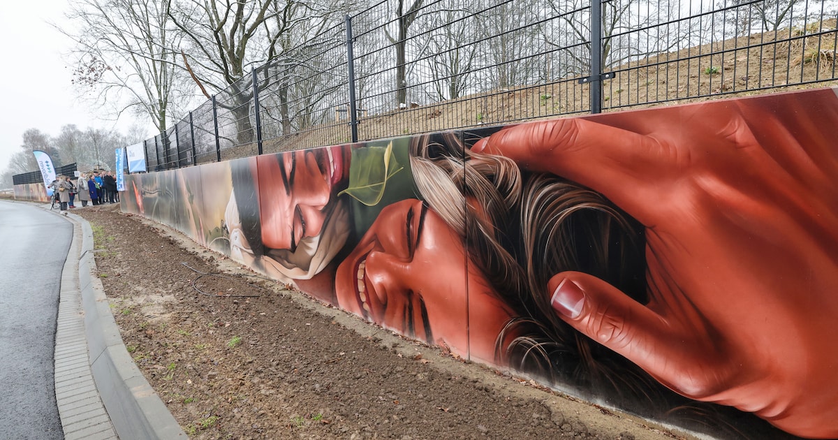 New Veldhoven artwork by Studio Giftig brings eleven districts together in one mural