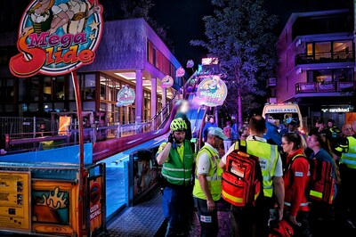 Meisje (8) breekt enkel na val van glijbaan op Tilburgse kermis, attractie per direct gesloten