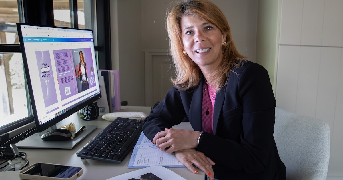 Gelukkig zijn, ook als je gezondheid je in de steek laat. Janske Michiels (42) schreef er een boek o